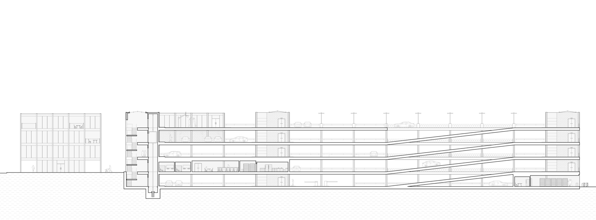 McKay Street Mixed-Use Parking Garage